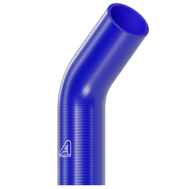 Silikone 45 graders slange