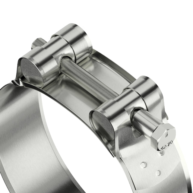 Assorterede T-bolt slangeklemmer