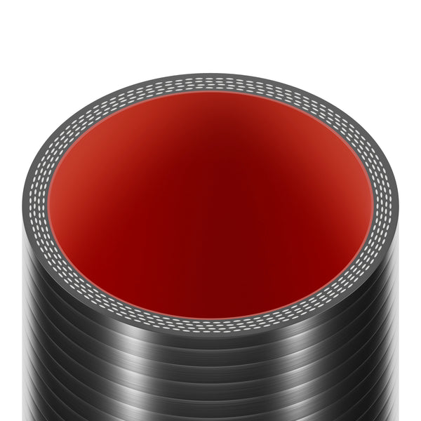 Silicone Fluoro 90 Degree 300mm Leg Hose