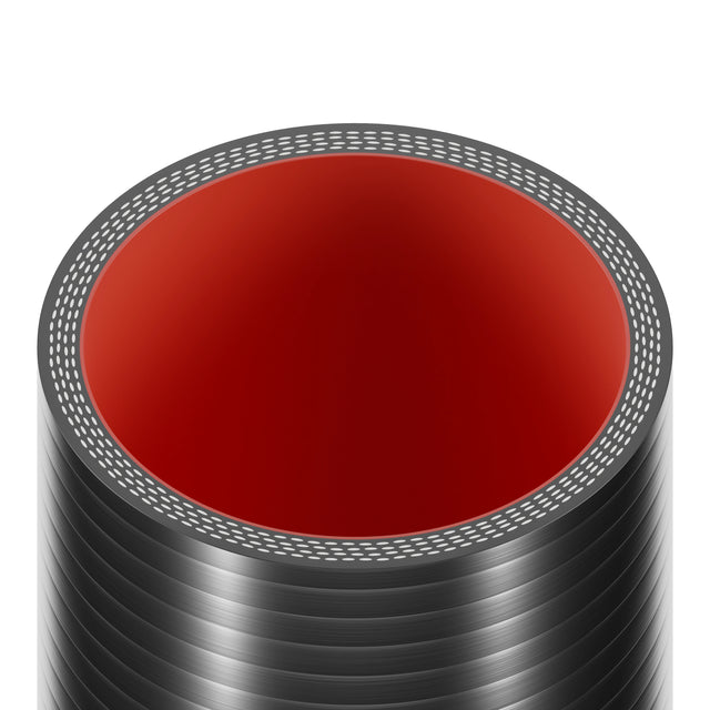 Silicone Fluoro 90 Degree 300mm Leg Hose