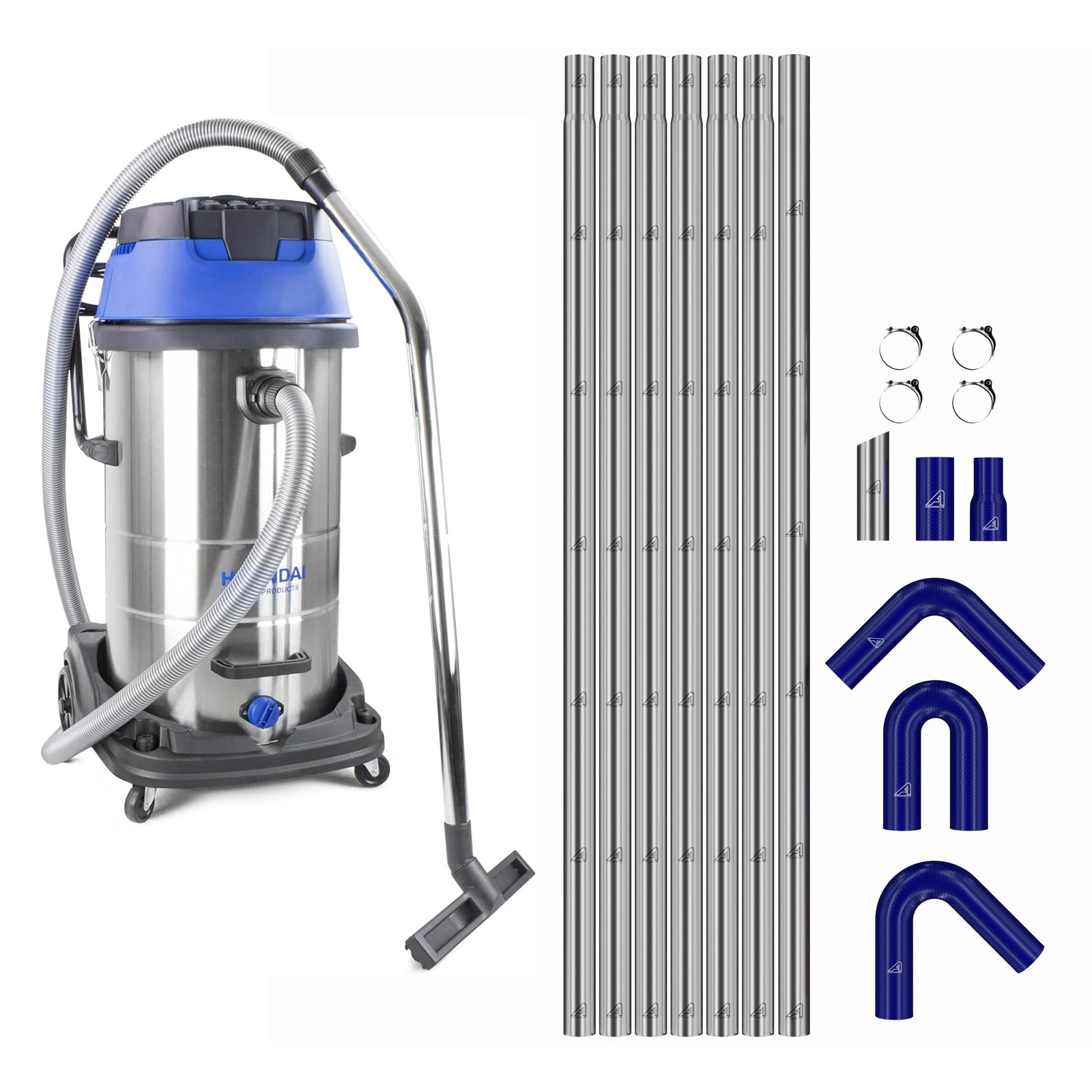 Gutter Cleaning 100L Vacuum Kit Blue