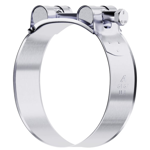 T-Bolt Hose Clamp W1 Zinc Plated
