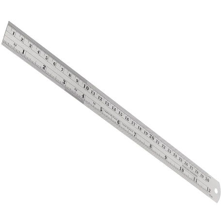 Stainless Steel Metal Ruler 30cm