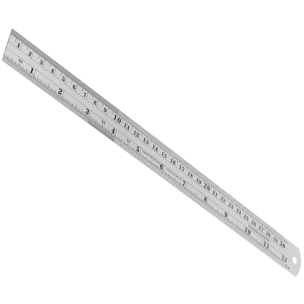 Stainless Steel Metal Ruler 30cm