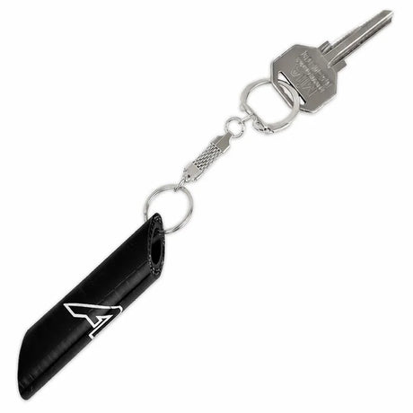 Silicone Hose Key Ring Black