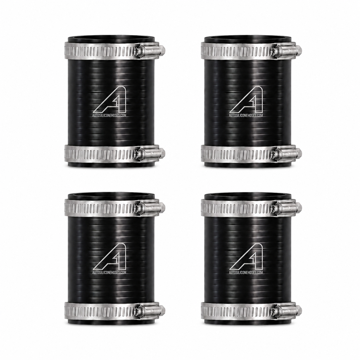 Silicone Intake Hoses For Range Rover 4.4 TDV8 L322, L405, L494 Black