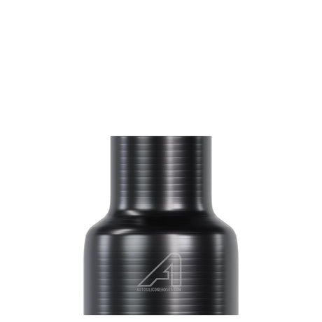 Silicone Straight Reducing Hose Black