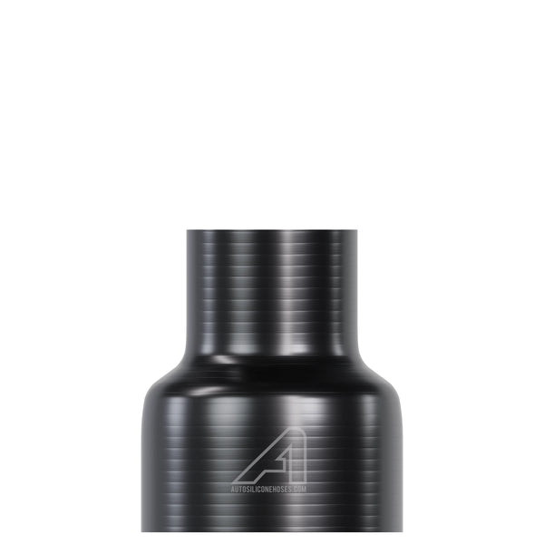 Silicone Straight Reducing Hose Black